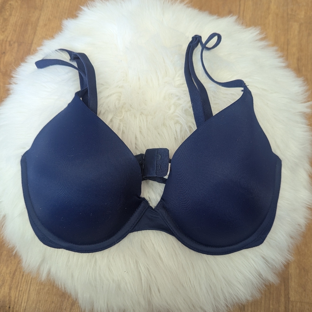 PINK Victoria's Secret Wear Everywhere Push Up Blue